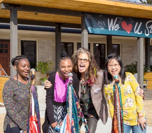 GRAMMY Award®-winning recording artist Steven Tyler opens Janie’s House in Memphis
